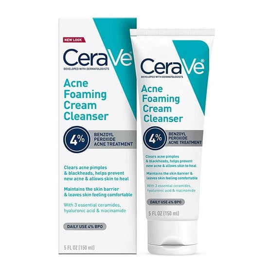 CeraVe Acne Foaming Cream Cleanser