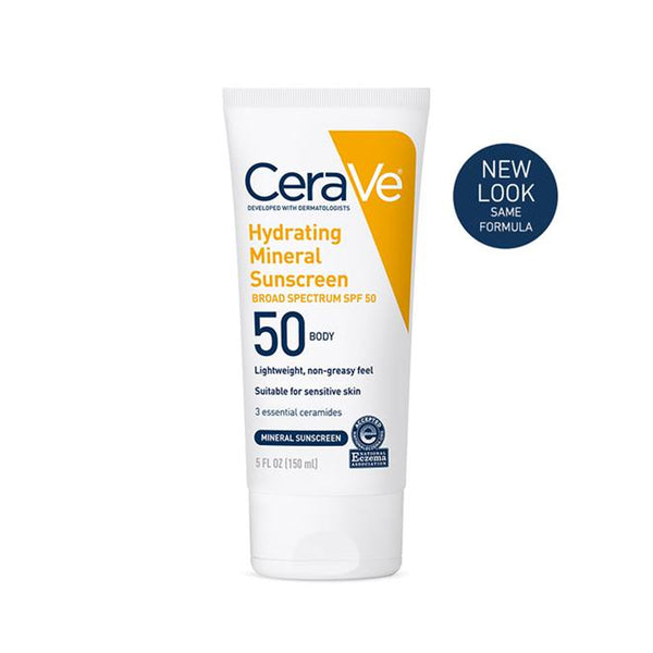 Hydrating Mineral Sunscreen SPF 50 Body Lotion