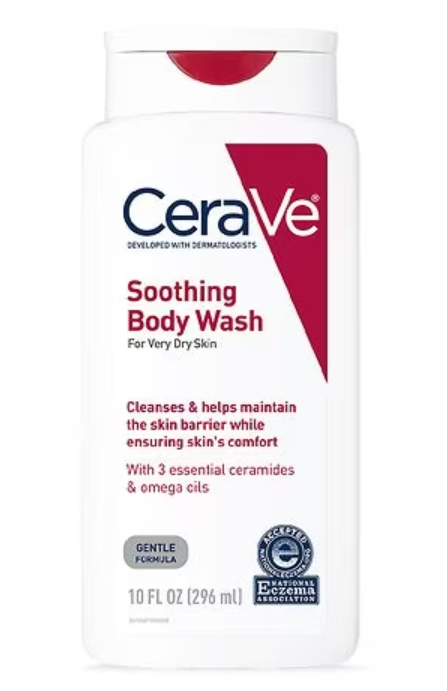 CeraVe Soothing Body Wash for Dry Skin