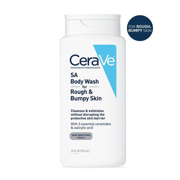 Cerave Sa Body Wash Rough And Bumpy Lotion