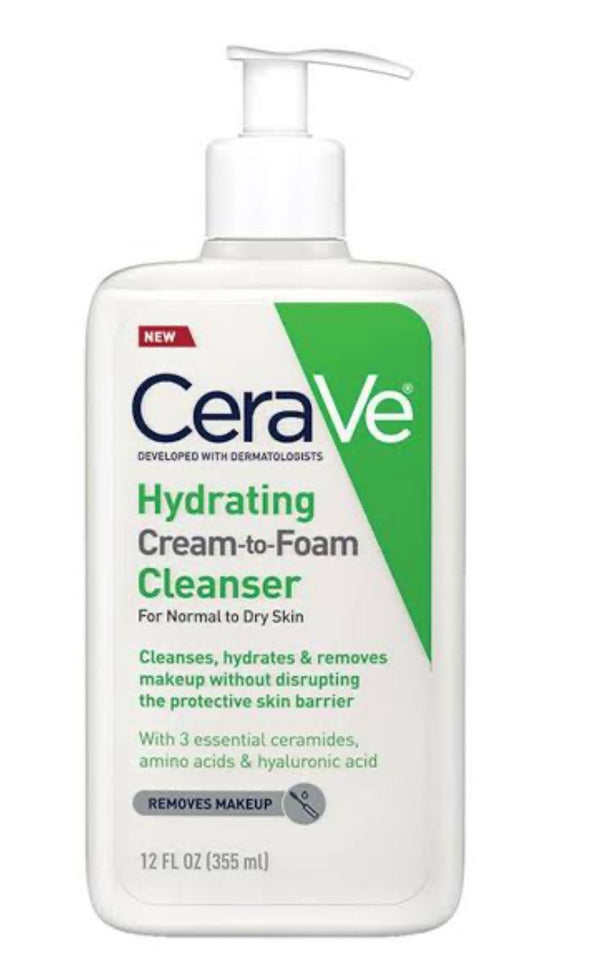 CeraVe Hydrating Cream to Foam