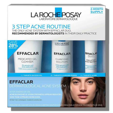 Effaclar 3 Step Acne Treatment System